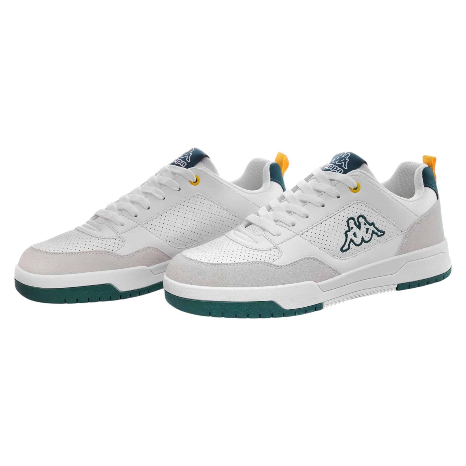 ZAPATILLA HOMBRE LOGO MANIS WHITE GREEN DK KAPPA - Imagen 2