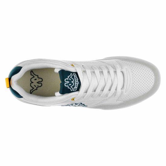 ZAPATILLA HOMBRE LOGO MANIS WHITE GREEN DK KAPPA - Imagen 5