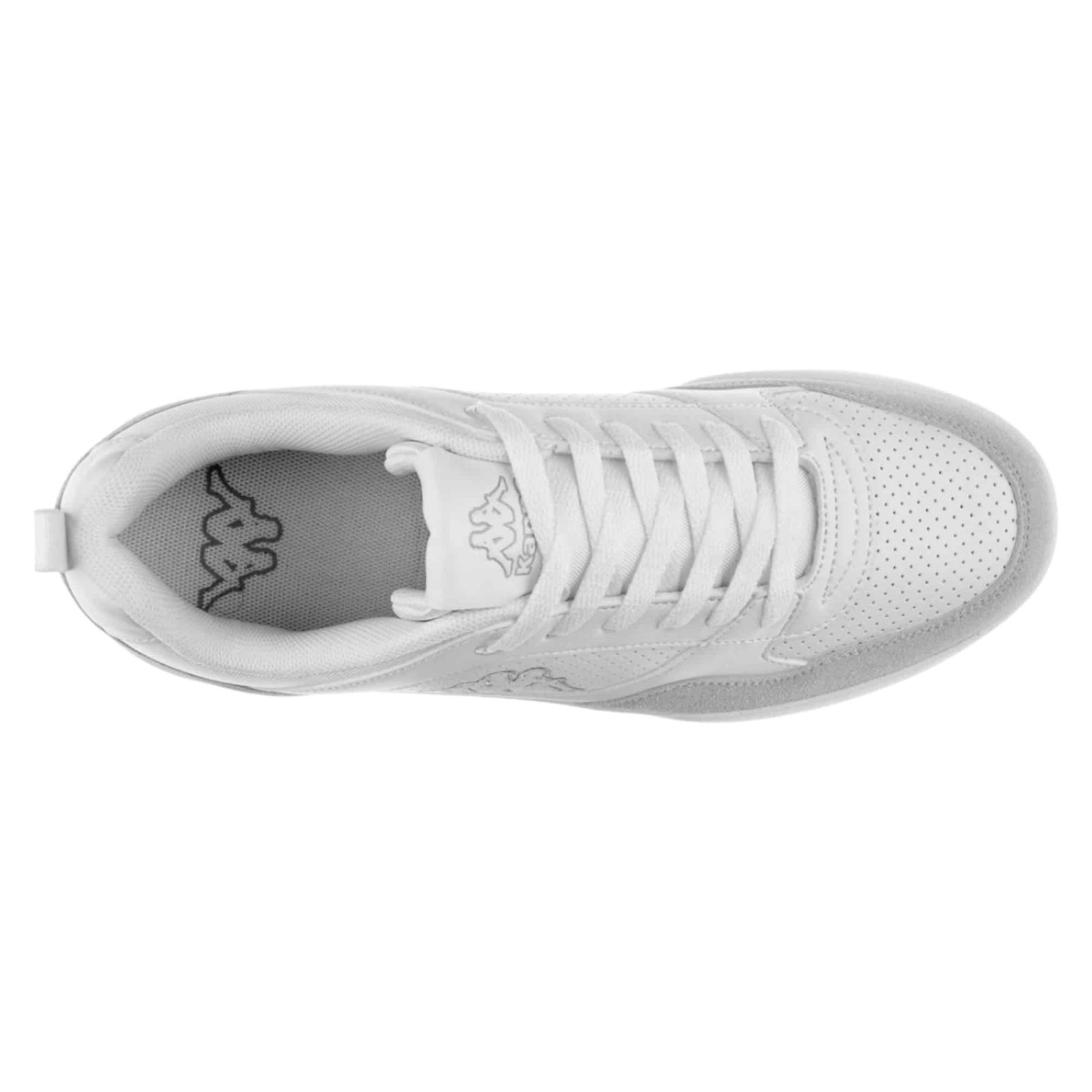 ZAPATILLA HOMBRE LOGO MANIS WHITE GREY LT KAPPA - Imagen 3