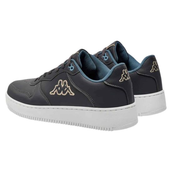 ZAPATILLA HOMBRE LOGO MASERTA GREY DK-BEIGE KAPPA - Imagen 5