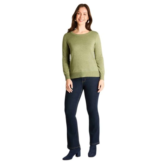 SWEATER CON BRILLOS VERDE LDP - Imagen 4