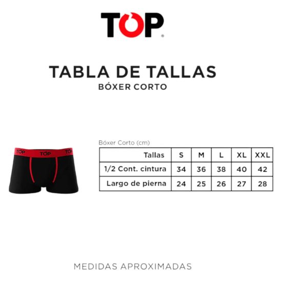 PACK 4 BOXER TRUNK ALGODON 205 P-4 C11 TOP - Imagen 2