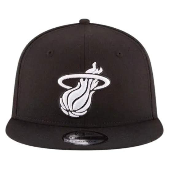 Gorro New Era 9FIFTY Miami Heat – Negro - Imagen 2