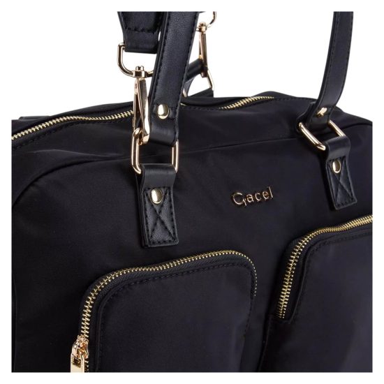 CARTERA NYLON NEGRO CA7430 GACEL - Imagen 3