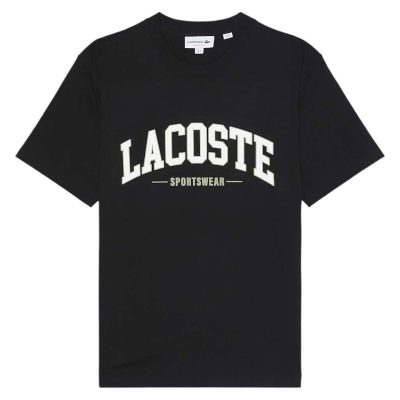 POLERA HOMBRE TH6565 NEGRO LACOSTE