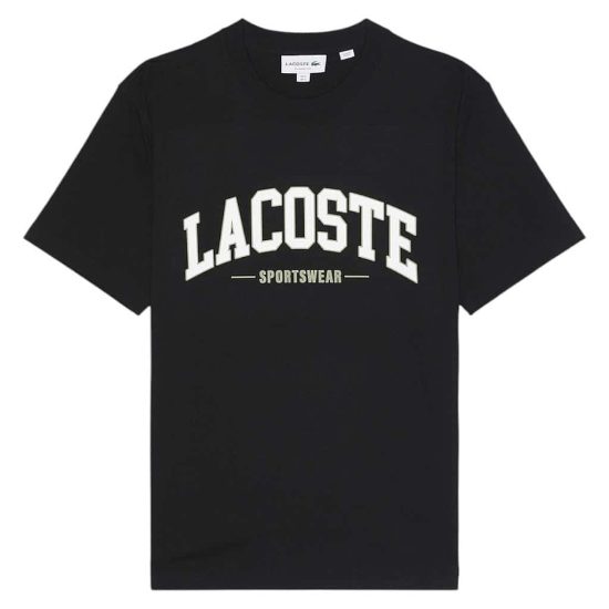 POLERA HOMBRE TH6565 NEGRO LACOSTE