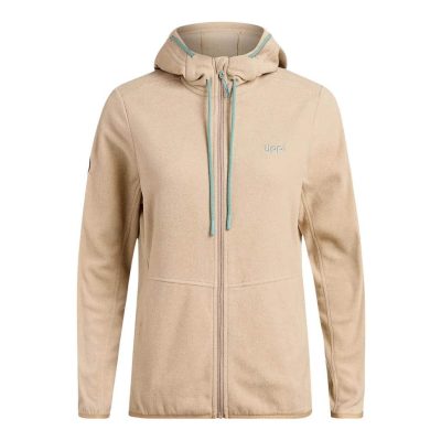 Polar Mujer Stripes Nano-F Full Zip Hoody Crudo Lippi