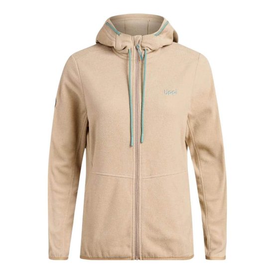 Polar Mujer Stripes Nano-F Full Zip Hoody Crudo Lippi