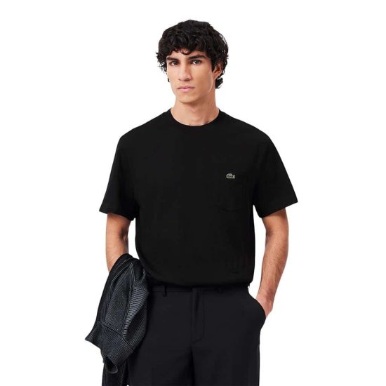 POLERA HOMBRE TH28 NEGRO LACOSTE