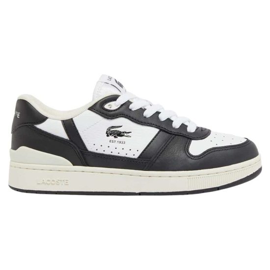 ZAPATILLA HOMBRE T-CLIP SET 224 6 SMA WHT/BLK LACOSTE