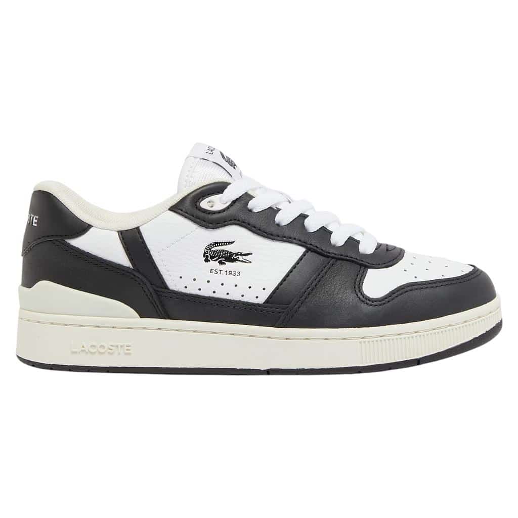 ZAPATILLA HOMBRE T-CLIP SET 224 6 SMA WHT/BLK LACOSTE
