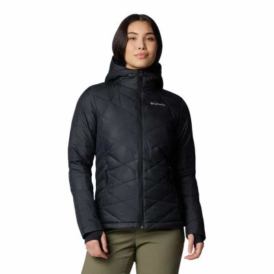 PARKA MUJER HEAVENLY NEGRO COLUMBIA