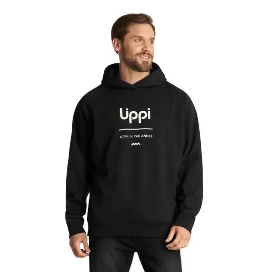 Polerón Hombre Insigne Hoody Sweatshirt Front Print Negro Lippi