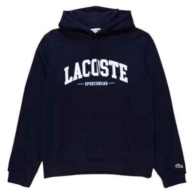POLERON CANGURO HOMBRE SH2284 AZUL LACOSTE