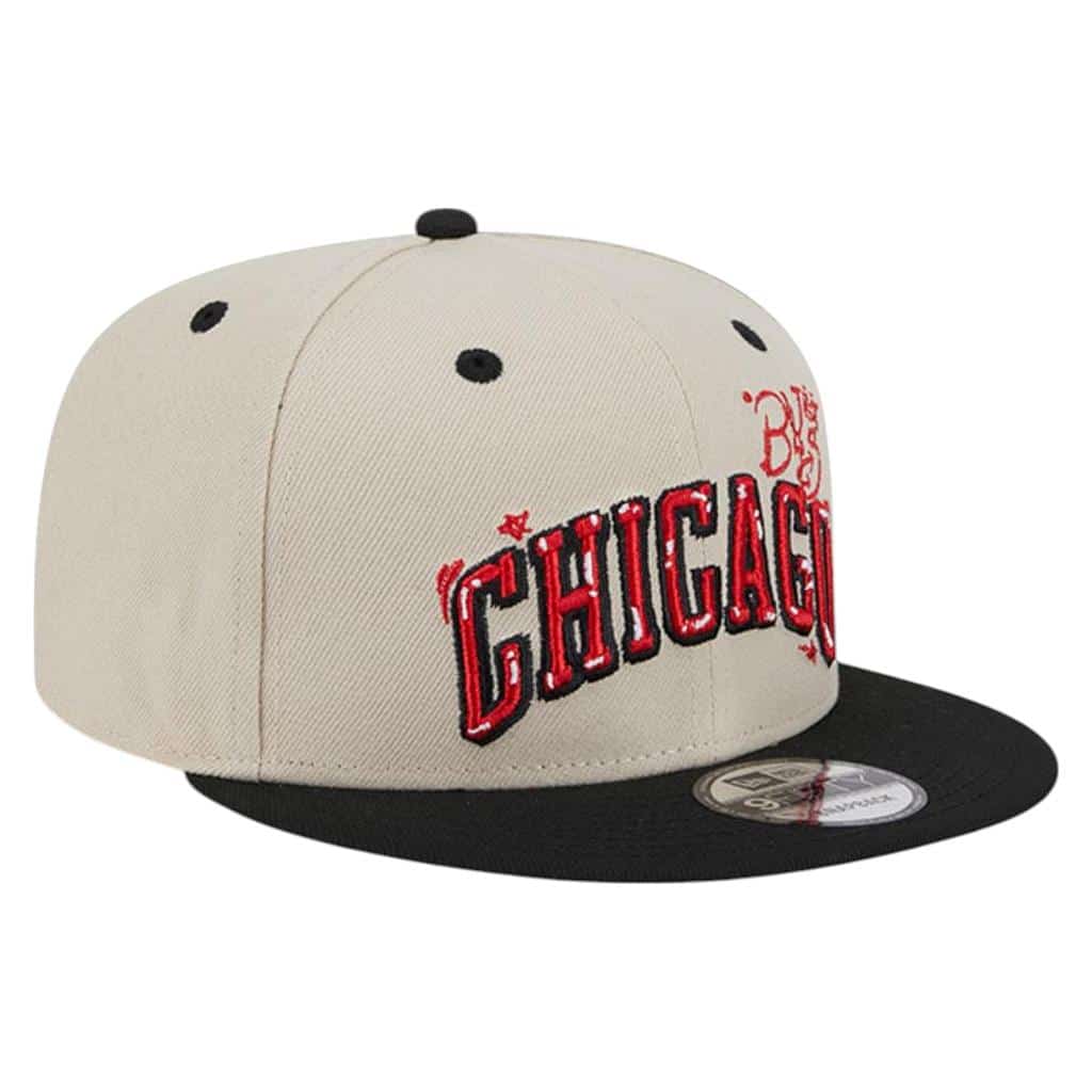 Gorro 9Fifty Chicago Bulls NBA Team Art Med Beige