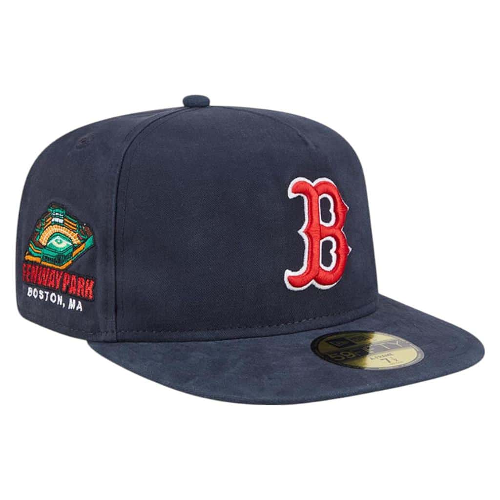 Gorro 59Fifty Boston Red Sox MLB Side Flag Navy