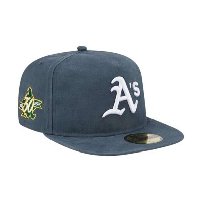 Gorro 59Fifty Oakland Athletics Championshio Side Flag Blue