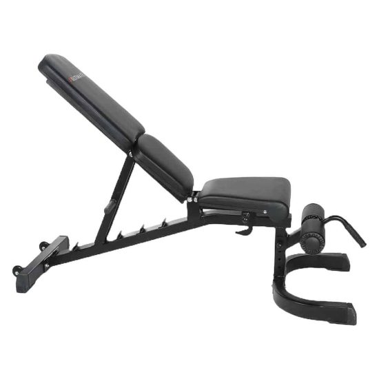 BANCO MULTIFUNCION INCLINABLE PRO SERIES NEGRO ULTIMATE FITNESS