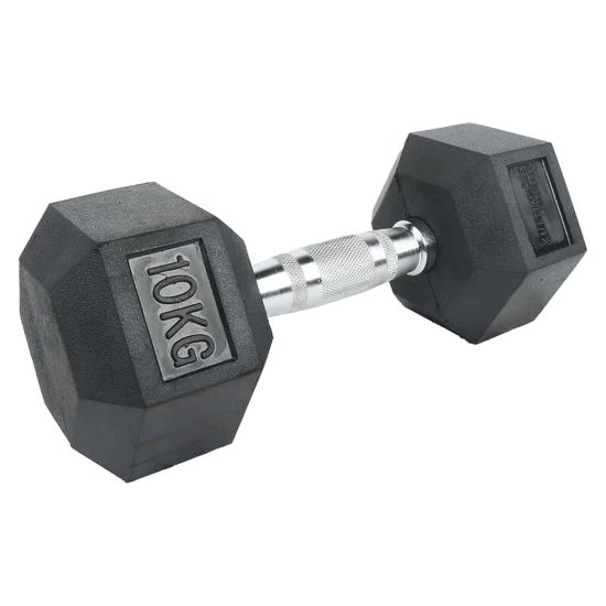 MANCUERNA HEXAGONAL 10 KG ULTIMATE FITNESS