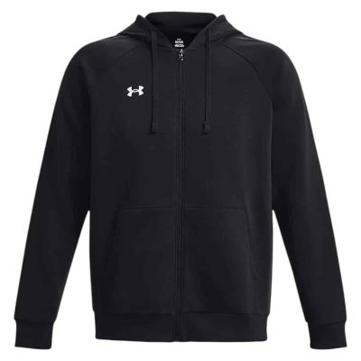 POLERON DEPORIVO HOMBRE CON CAPUCHA NEGRO UNDER ARMOUR