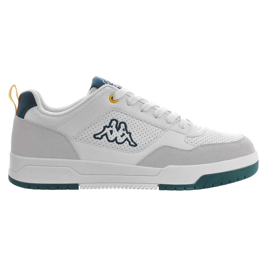 ZAPATILLA HOMBRE LOGO MANIS WHITE GREEN DK KAPPA