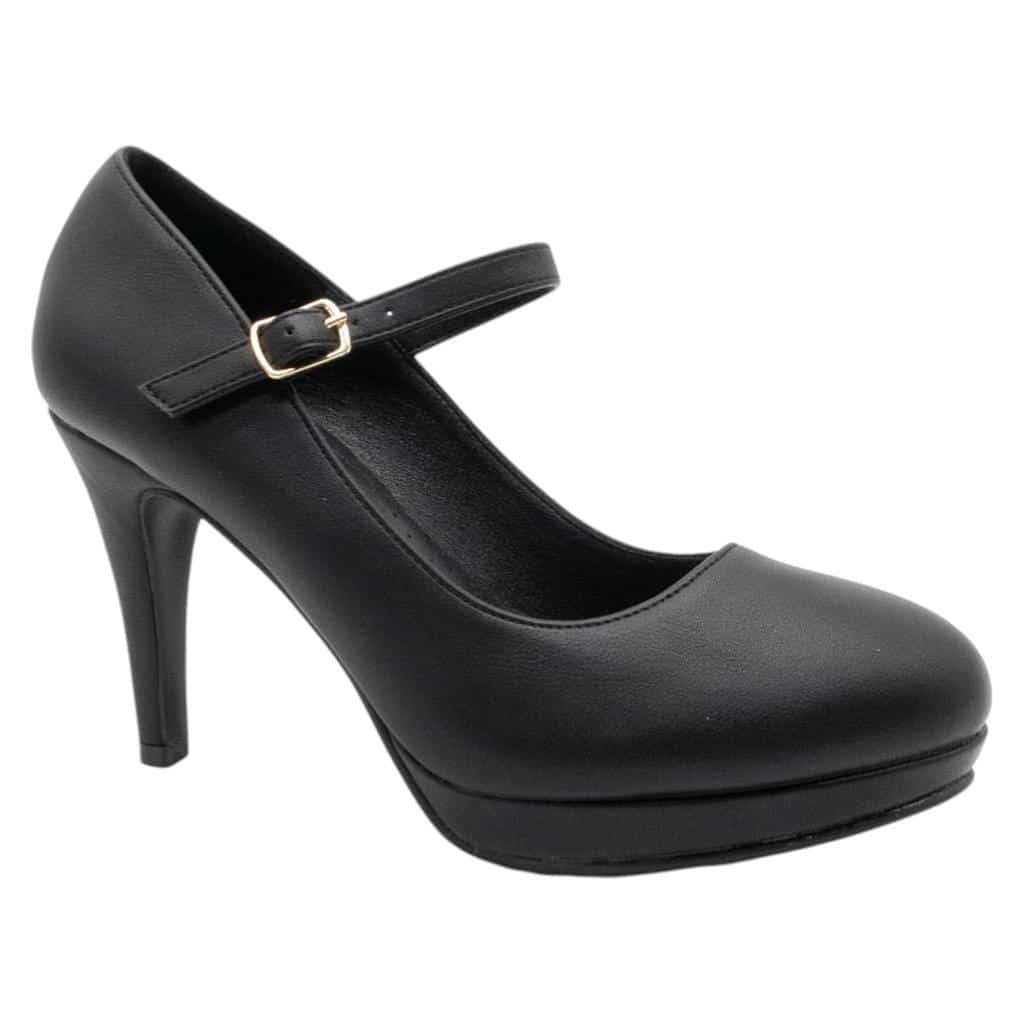 Zapato de Mujer Bonnyfranco Negro con Pulsera