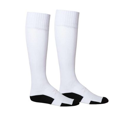 CALCETINES LARGOS 40-44 FUTBOL BLANCO OXN