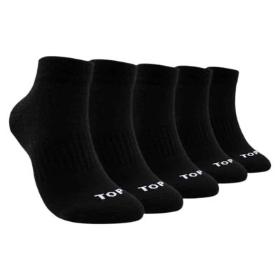 Calcetines Deportivos Tobilleros Negros Pack 5 C2