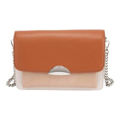 Cartera Retro Con Tapa Pequeña Gacel Capuccino Car3312