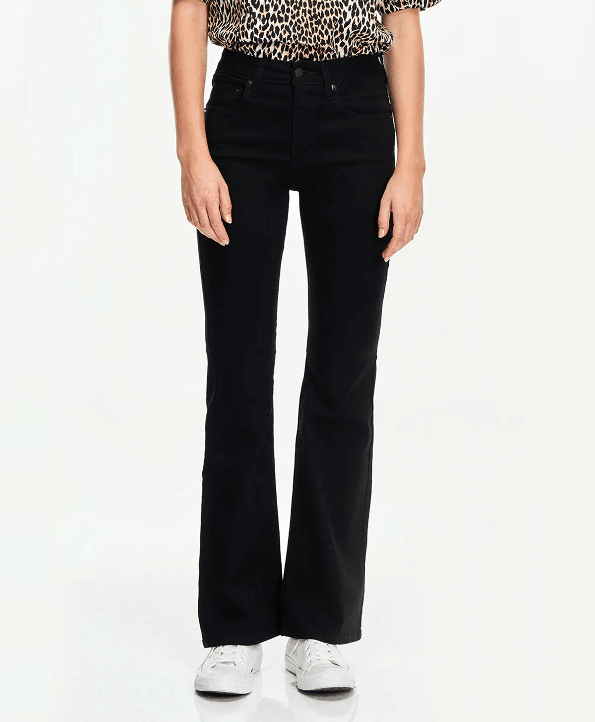 Jeans Mujer 726 Hr Flare Soft Black Levis