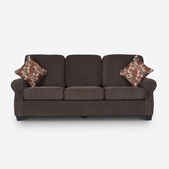 SOFA FLORIDA 3 CUERPOS CHOCOLATE CIC - Imagen 2