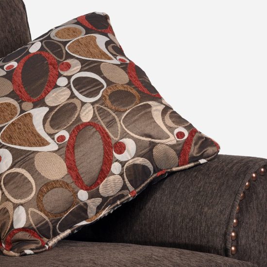 SOFA FLORIDA 3 CUERPOS CHOCOLATE CIC - Imagen 4