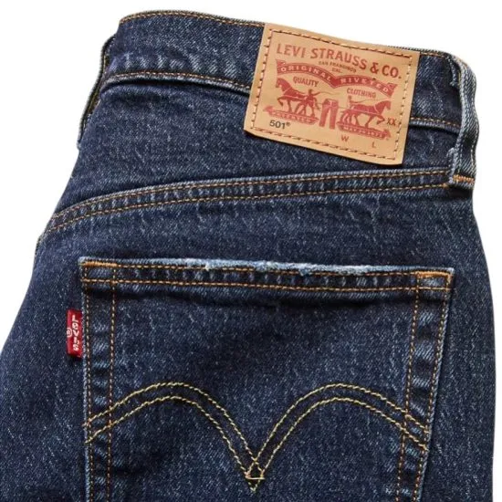 Jeans Mujer 501 Salsa T3 Authentic Levis - Imagen 5