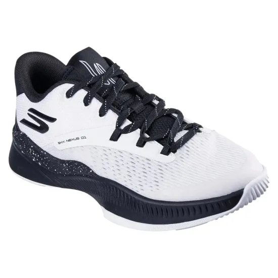 Zapatilla Hombre Basketball SKX Nexus White Black Skechers - Imagen 5