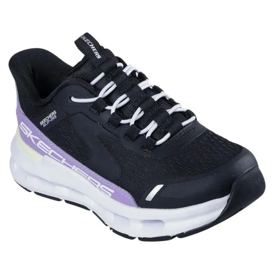 Zapatilla Kids Glide Step Vista Lane Bkpr Skechers - Imagen 4