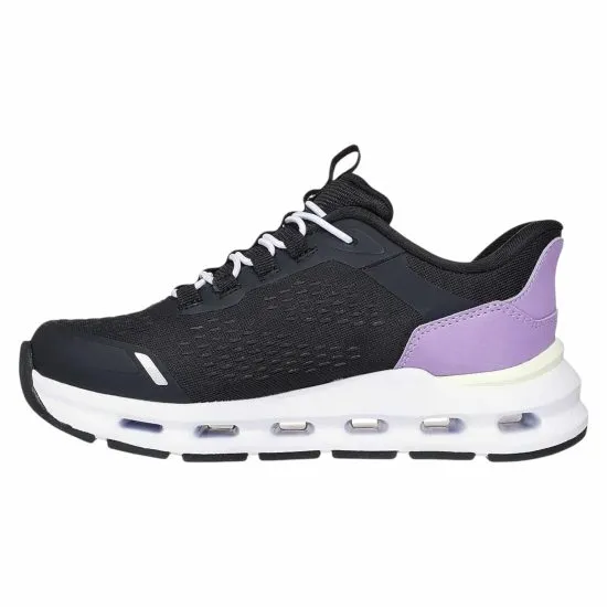 Zapatilla Kids Glide Step Vista Lane Bkpr Skechers - Imagen 5