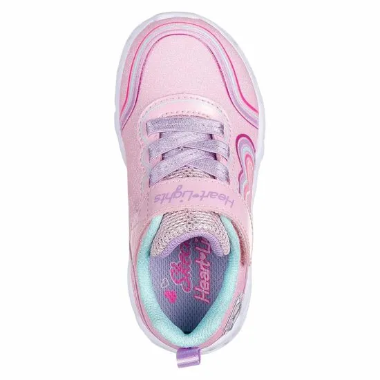 Zapatilla Niña S Lights Heart Lights Retro Hearts Lpmt Skechers - Imagen 5