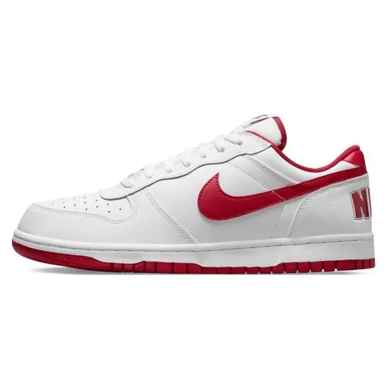 Zapatilla Hombre Big Low Red White Nike - Imagen 3