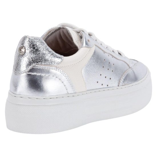 Zapatilla Mujer Metalizado Plateado Regina Gacel - Imagen 5