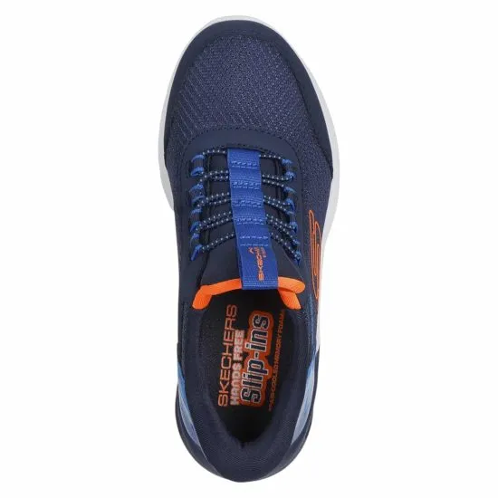 ZAPATILLA KIDS MICRISPEC MAX BRISH STRIPE SKECHERS - Imagen 4