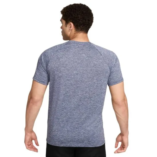 Polera Hombre Deportiva Hydroguard Azul Nike - Imagen 2