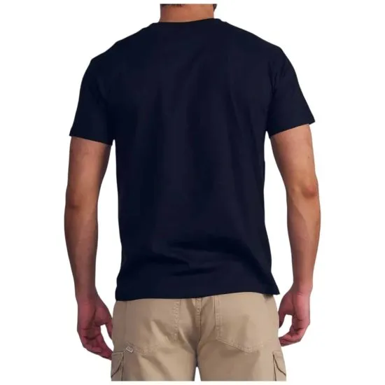 Polera Hombre Básica Logo Embroidery Azul Ellus - Imagen 3