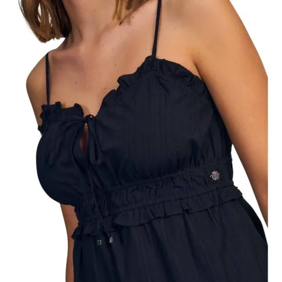 Vestido Mujer Midi Pure Nature Fruncido Il Gioco - Imagen 3