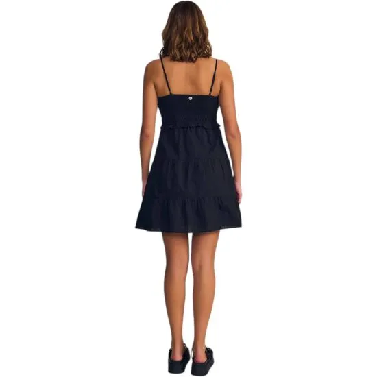 Vestido Mujer Midi Pure Nature Fruncido Il Gioco - Imagen 4