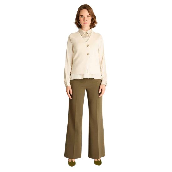 Cardigan Mujer Arena LDP - Imagen 3