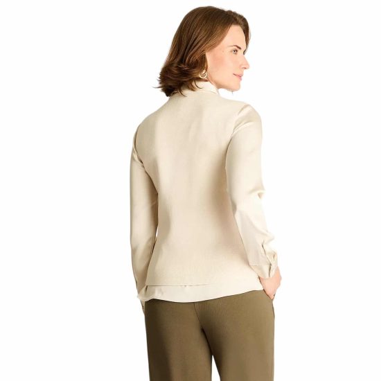 Cardigan Mujer Arena LDP - Imagen 6