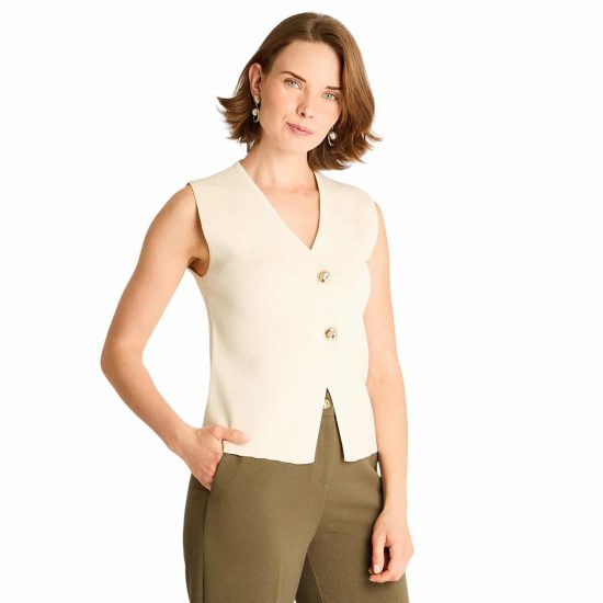 Cardigan Mujer Arena LDP - Imagen 7