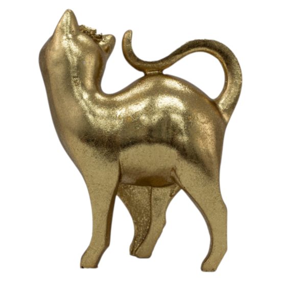 Figura De Gatita Con Cintillo de Flores Msa - Imagen 5
