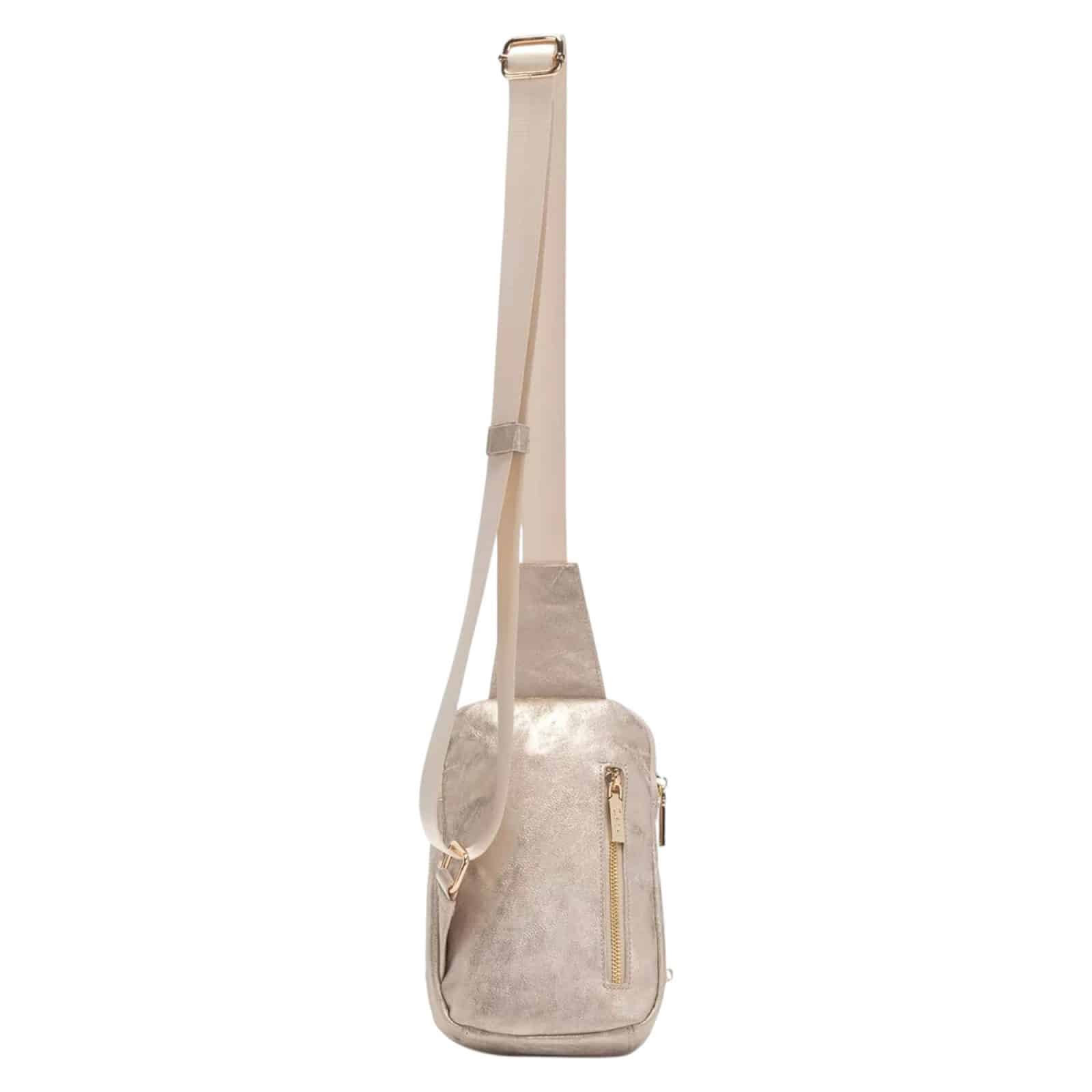 Cartera Mujer CAFL2119 Cuero Sintetico Dorado Gacel - Imagen 2