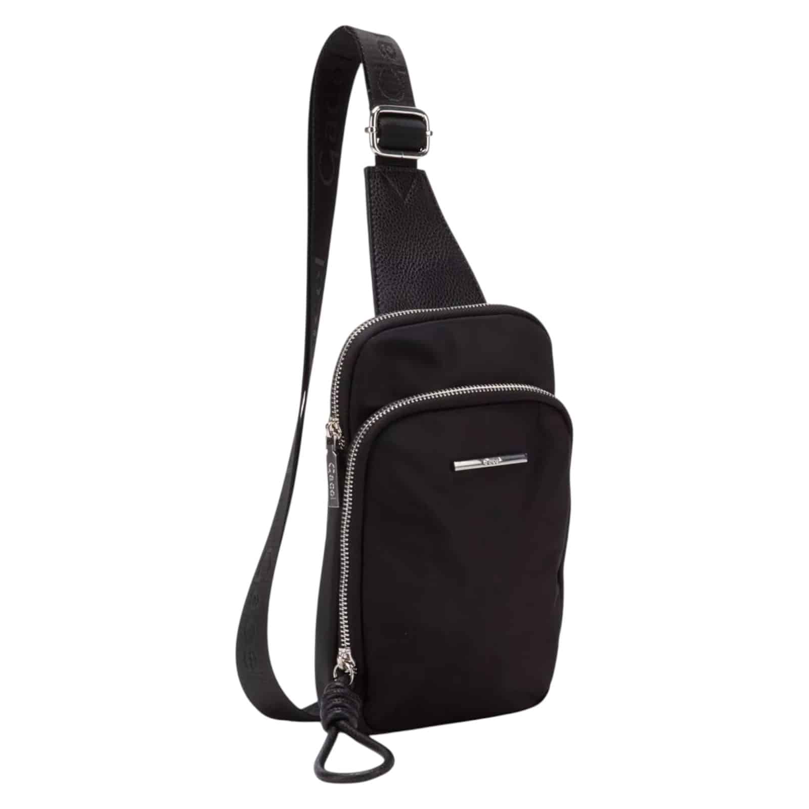 Cartera Mujer Textil Negro CAFL2119 Gacel - Imagen 3